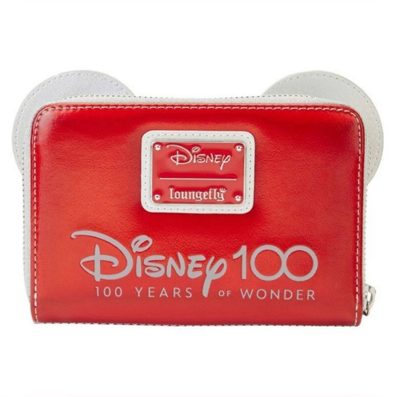 Limited Edition Exclusive - Disney100 Platinum Mickey Bag and Wallet Bundle Set - Picture 7 of 11